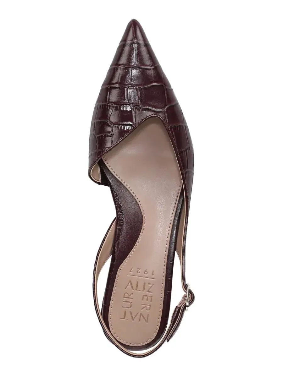 Туфли-лодочки Rhett Slingback Naturalizer — изображение 4 из 5, коричневый