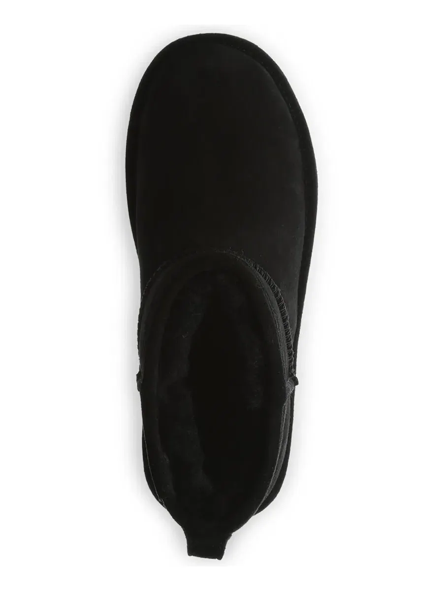 Ботинки-ботильоны Shorty Round Toe Suede BEARPAW — изображение 4 из 6, черный