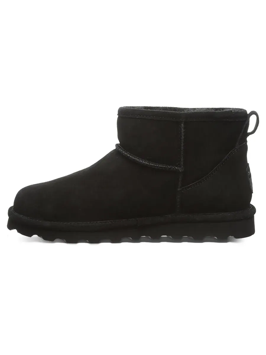 Ботинки-ботильоны Shorty Round Toe Suede BEARPAW — изображение 6 из 6, черный