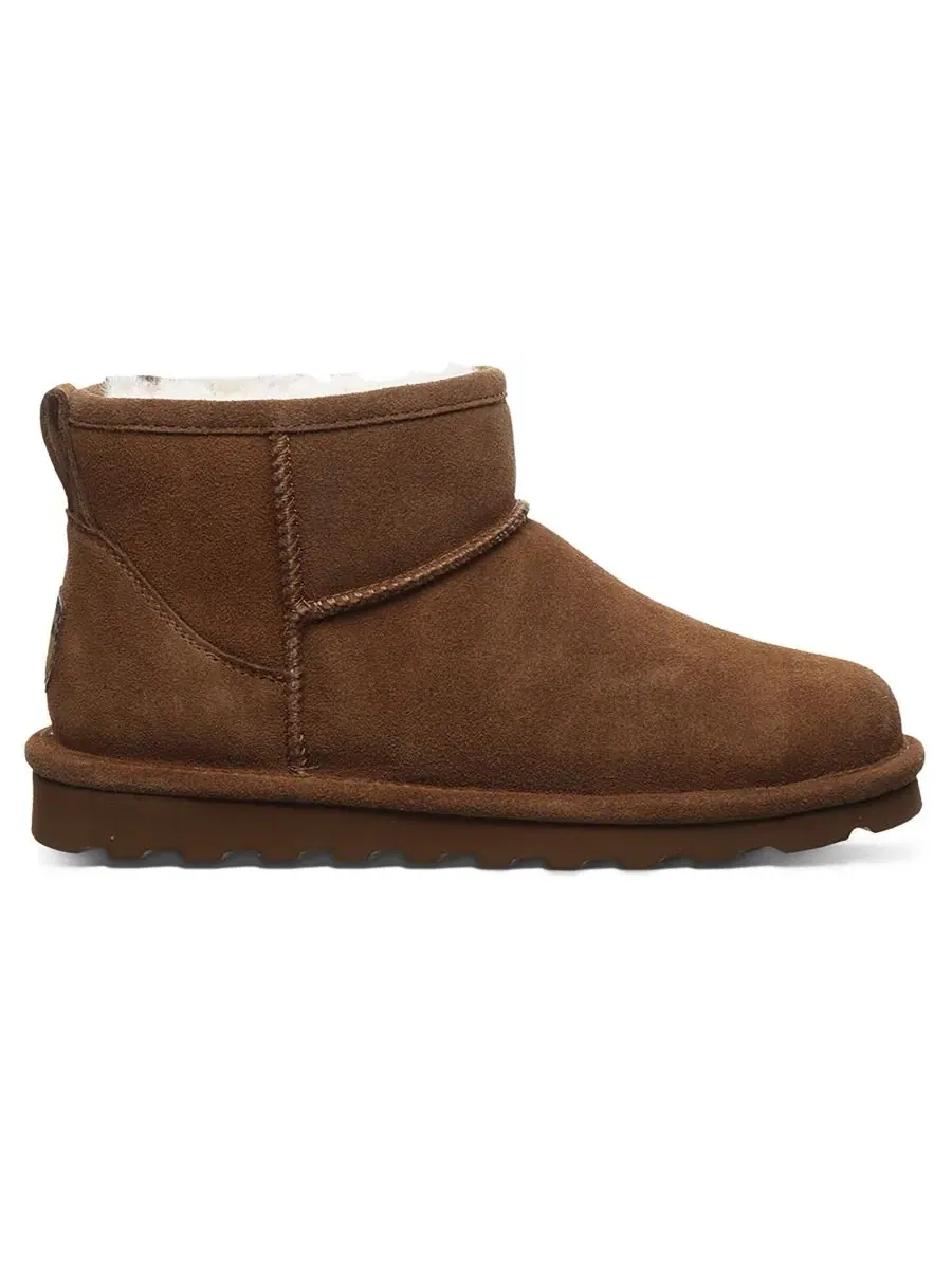 Ботинки-лодочки с круглым носком и платформой, модель Shorty BEARPAW — изображение 2 из 6, хикори