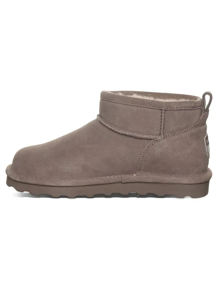 Женские ботильоны из замши с круглым носком, модель Shorty BEARPAW — изображение 8 из 8, морель