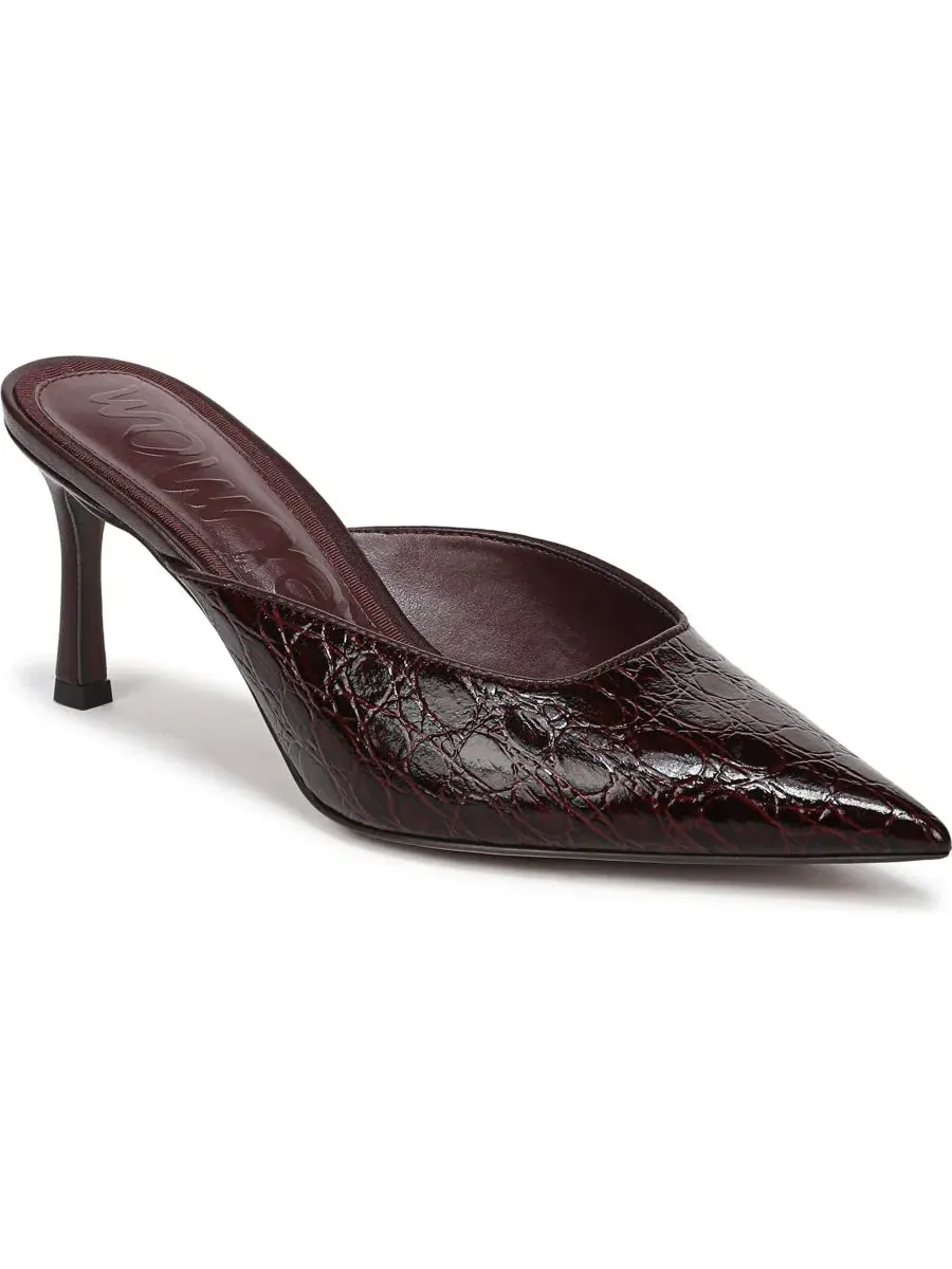 Туфли-мюли на каблуке с острым мысом Margeaux Sam Edelman