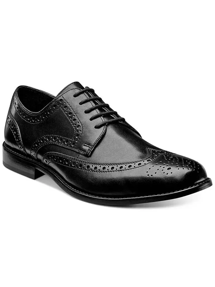 Мужские оксфорды Nelson Wingtip Nunn Bush — изображение 1 из 7, черный