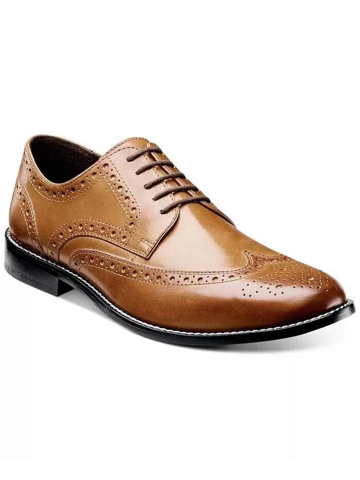 Мужские оксфорды Nelson Wingtip Nunn Bush — изображение 1 из 7, коричневый