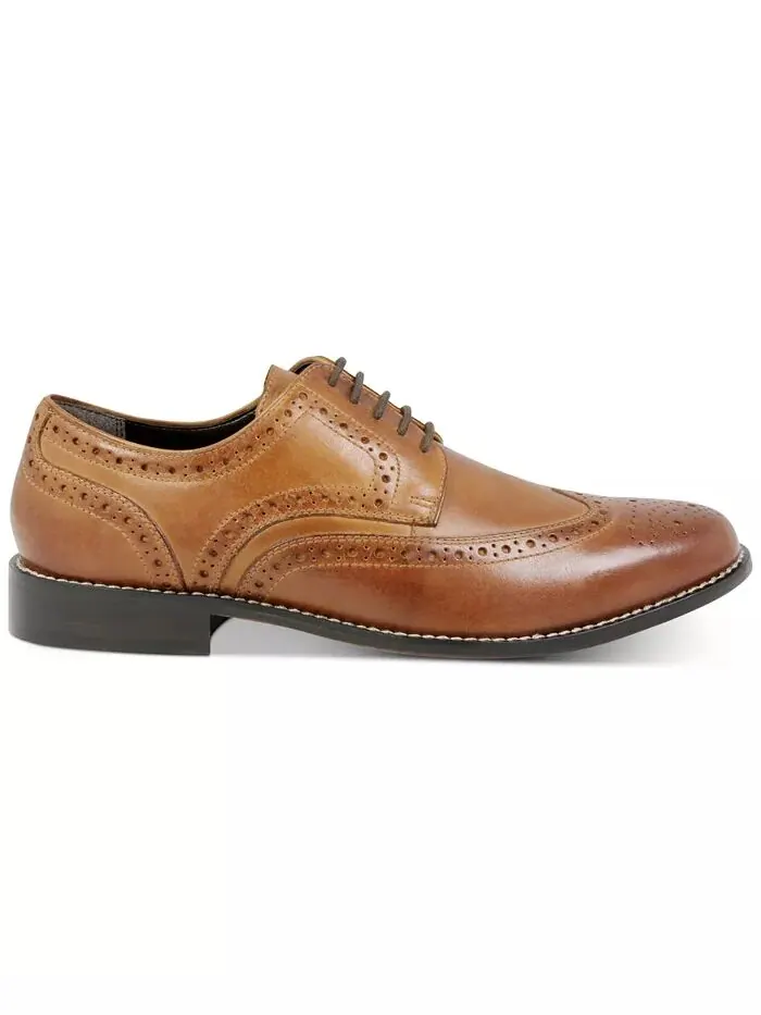 Мужские оксфорды Nelson Wingtip Nunn Bush — изображение 2 из 7, коричневый