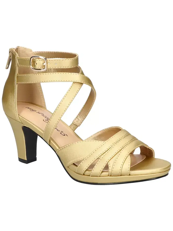 Женские сандалии Crissa Dress Easy Street — изображение 1 из 7, золотистый