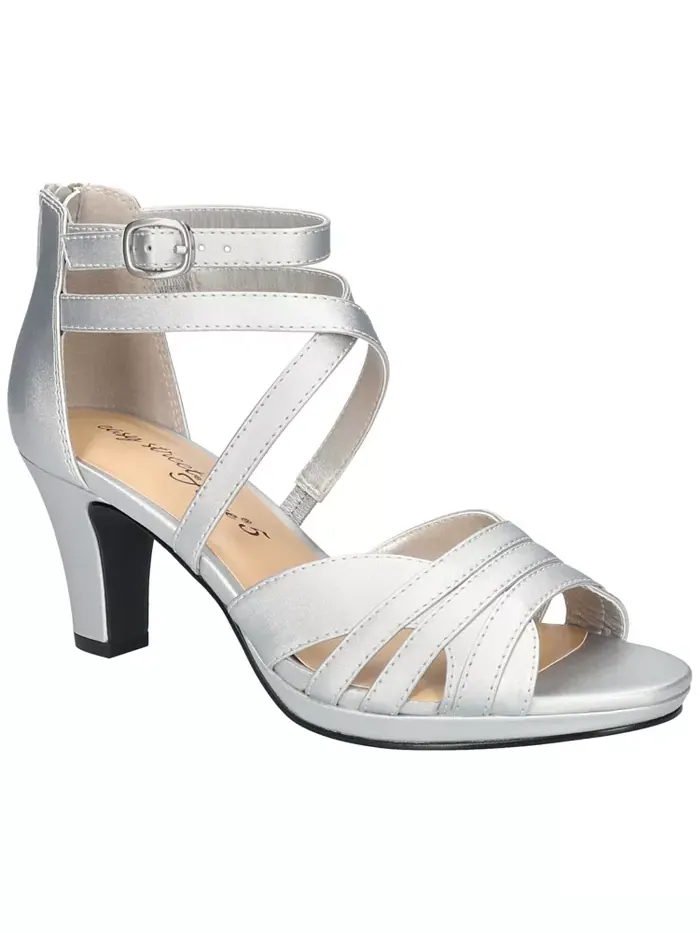 Женские сандалии Crissa Dress Easy Street — изображение 1 из 7, серебристый
