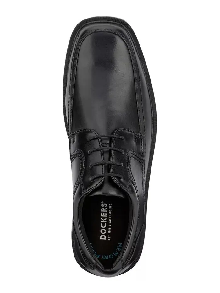 Мужские оксфорды из искусственной кожи Manvel Dockers — изображение 6 из 9, черный