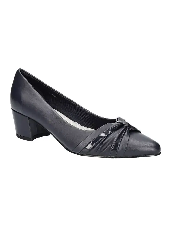 Женские туфли-лодочки Millie Block Heel Easy Street — изображение 1 из 5, темно-синий