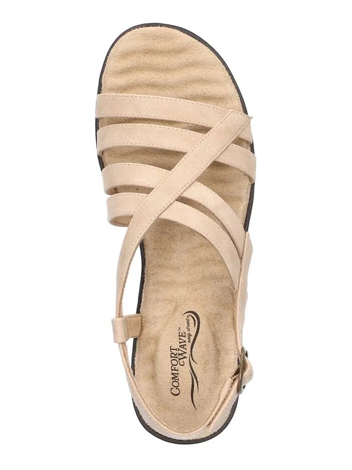 Женские сандалии Lobo Comfort Easy Street — изображение 4 из 5, бежевый