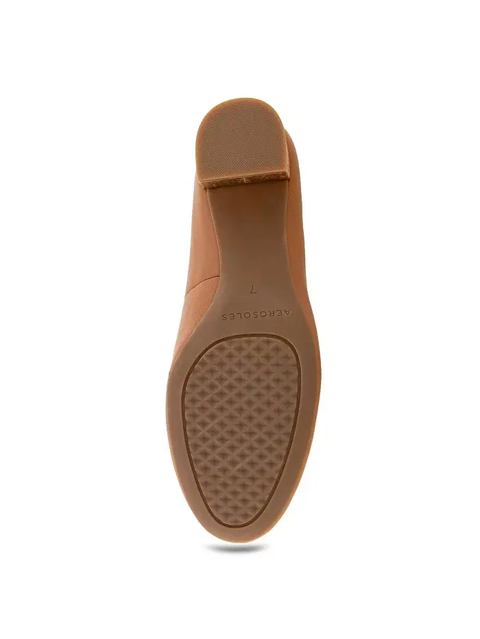 Туфли Ebel Dress на среднем каблуке Aerosoles — изображение 12 из 12, бежевый