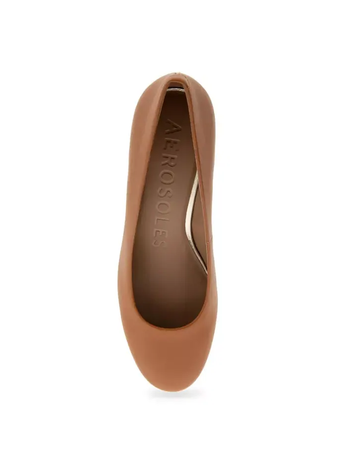 Туфли Ebel Dress на среднем каблуке Aerosoles — изображение 4 из 12, бежевый