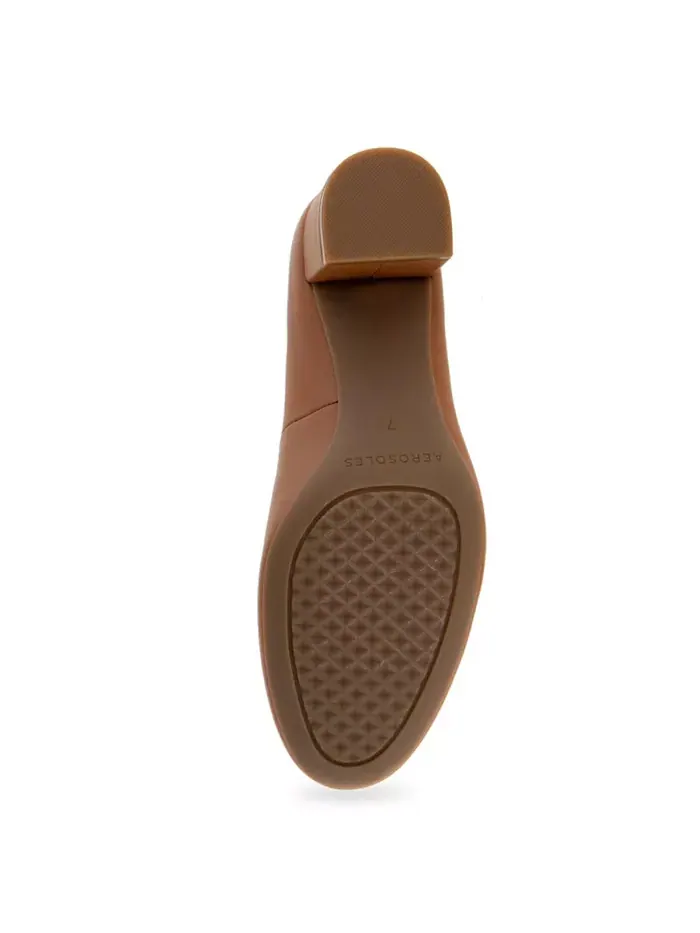 Туфли Ebel Dress на среднем каблуке Aerosoles — изображение 5 из 12, бежевый