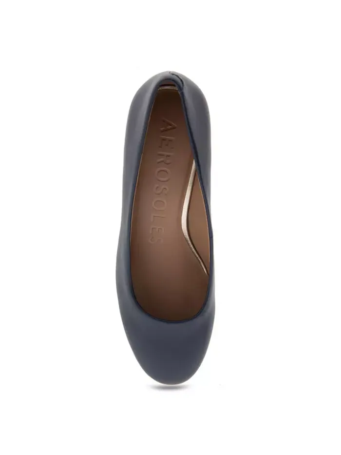 Туфли Ebel Dress на среднем каблуке Aerosoles — изображение 4 из 6, темно-синий