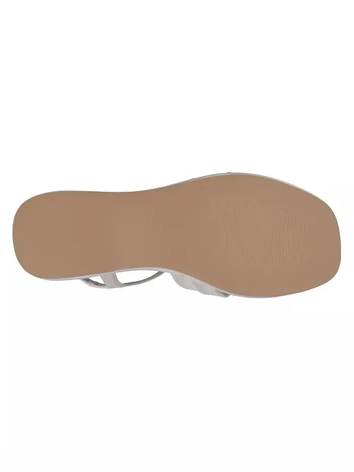Женские босоножки на танкетке Analia на платформе GC Shoes — изображение 4 из 5, белый