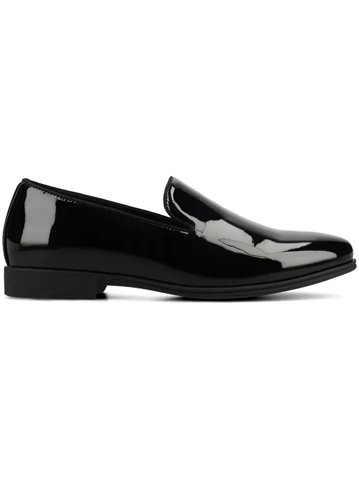 Мужские удобные классические лоферы Giovanni Comfort Dress Vance Co. — изображение 2 из 5, черный