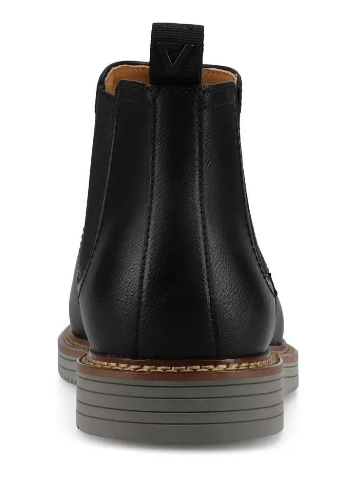 Мужские ботинки Chelsea Salter Comfort Vance Co. — изображение 4 из 5, черный