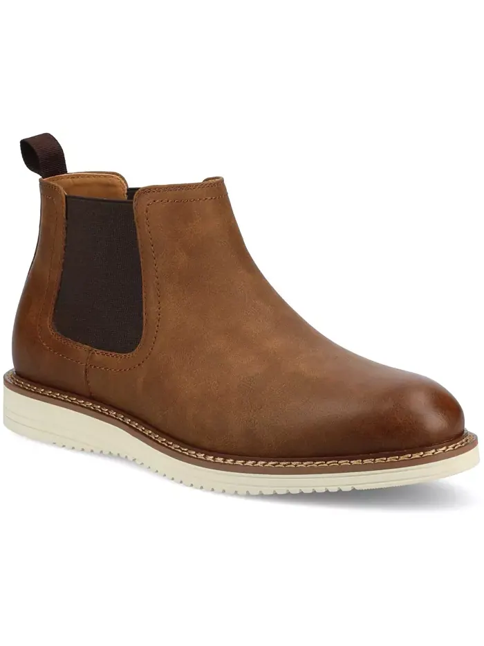 Мужские ботинки Chelsea Salter Comfort Vance Co. — изображение 1 из 5, ореховый