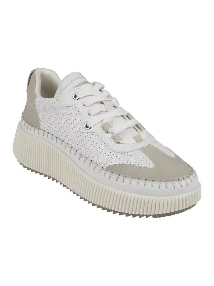 Женские кроссовки Madrid на шнуровке GC Shoes — изображение 1 из 5, бежевый белый