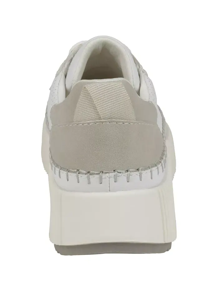 Женские кроссовки Madrid на шнуровке GC Shoes — изображение 3 из 5, бежевый белый