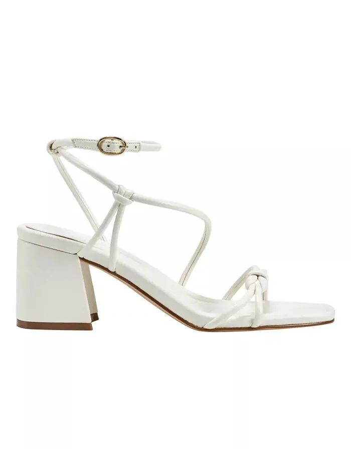 Женские сандалии Gurion Square Toe Dress Marc Fisher — изображение 2 из 5, бежевый