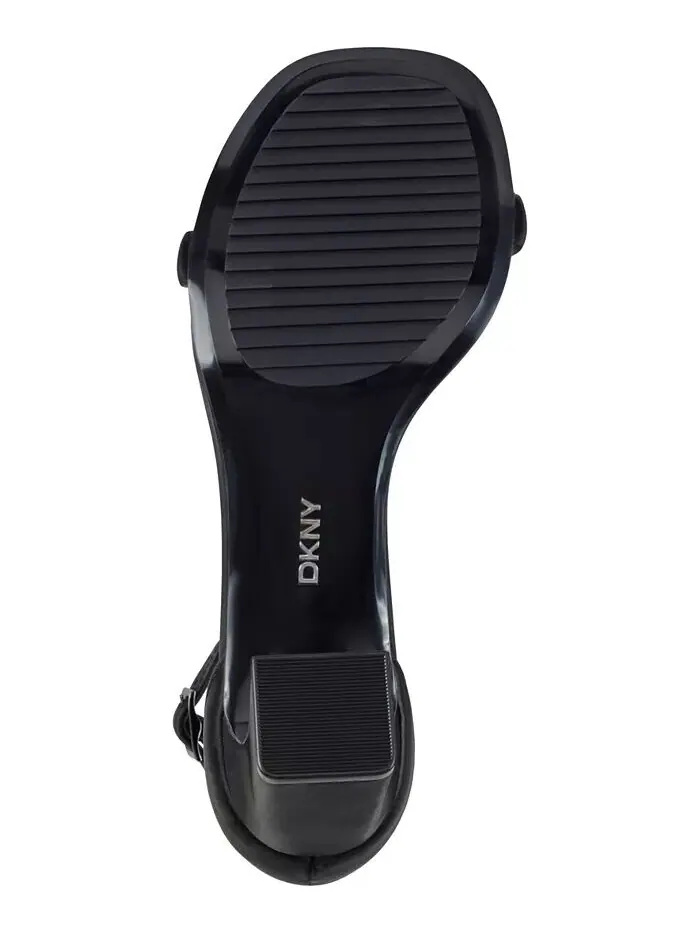 Женские сандалии Wenda Ankle Strap Dress Sandals DKNY — изображение 5 из 5, черный