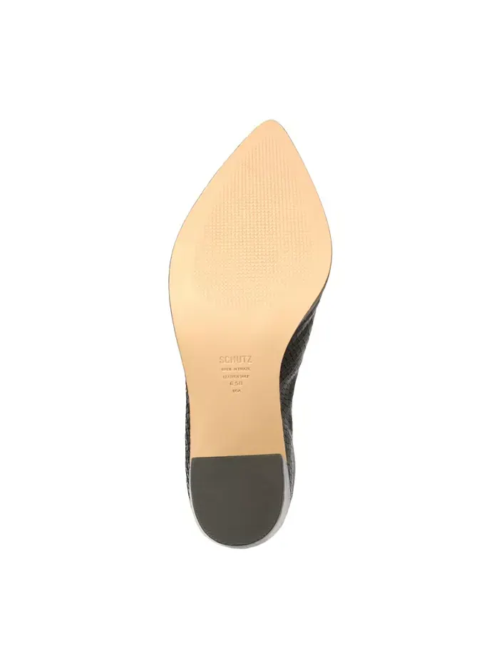 Женские ботинки Maryana до колена на устойчивом каблуке Schutz — изображение 5 из 5, черный