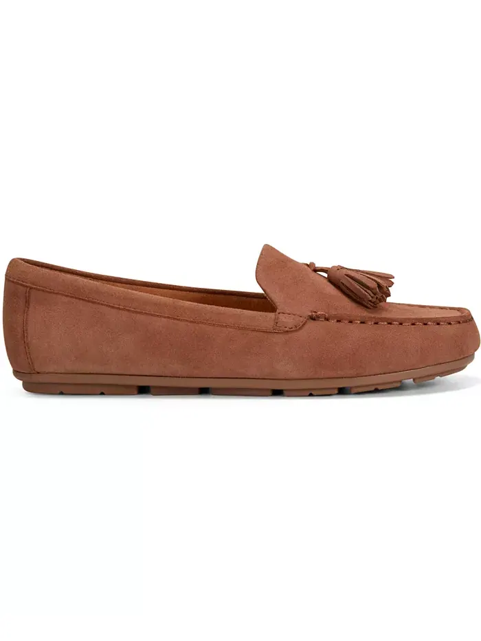 Женские лоферы Joandra Tassel eFlex Slip-On с кисточками Easy Spirit — изображение 2 из 5, коричневый