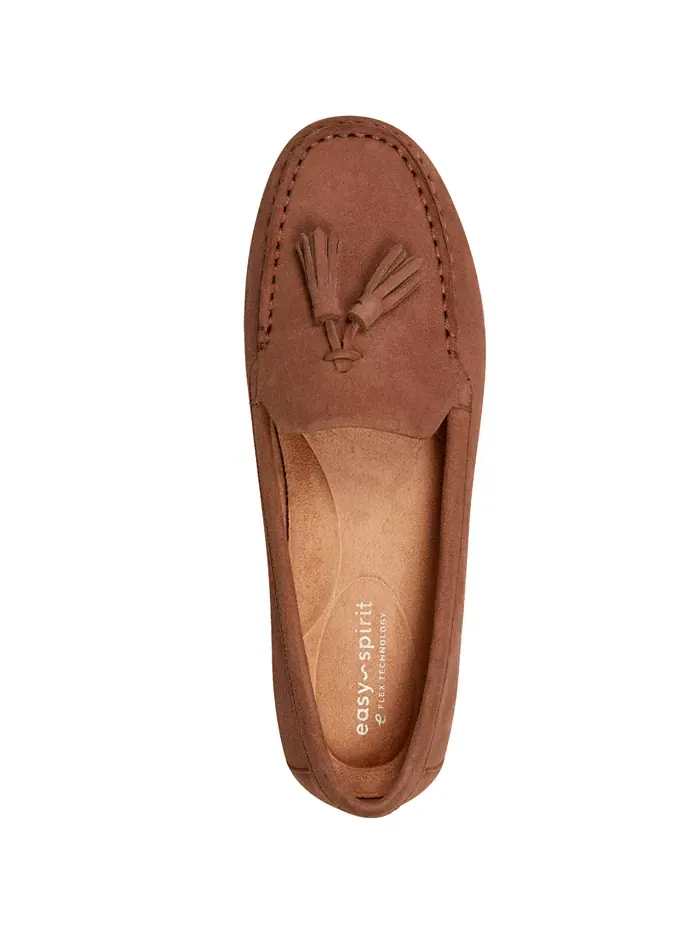 Женские лоферы Joandra Tassel eFlex Slip-On с кисточками Easy Spirit — изображение 4 из 5, коричневый