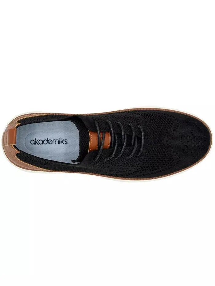 Мужские вязаные оксфорды Olney Wingtip Akademiks — изображение 12 из 41, бежевый