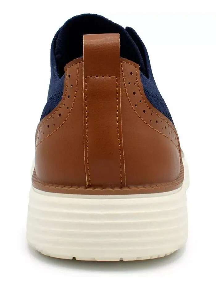 Мужские вязаные оксфорды Olney Wingtip Akademiks — изображение 20 из 41, бежевый