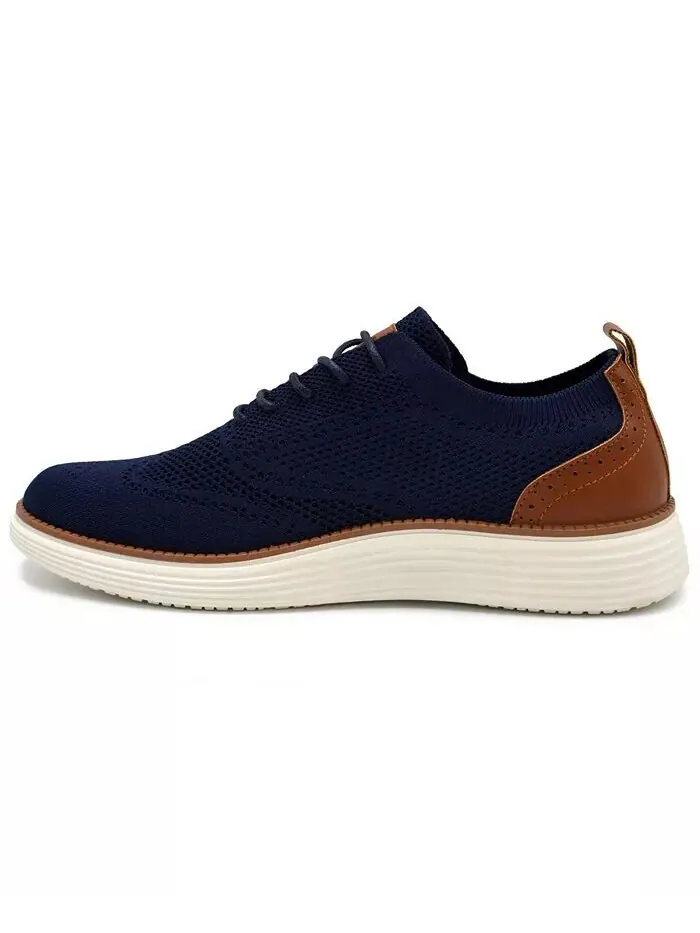 Мужские вязаные оксфорды Olney Wingtip Akademiks — изображение 21 из 41, бежевый