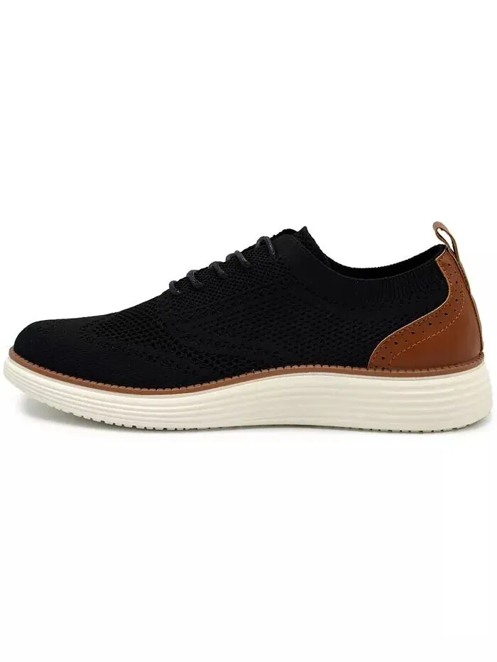 Мужские вязаные оксфорды Olney Wingtip Akademiks — изображение 9 из 41, бежевый