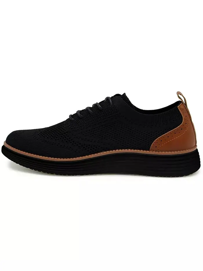 Мужские туфли-оксфорды Olney Wingtip Knit Akademiks — изображение 2 из 7, белый