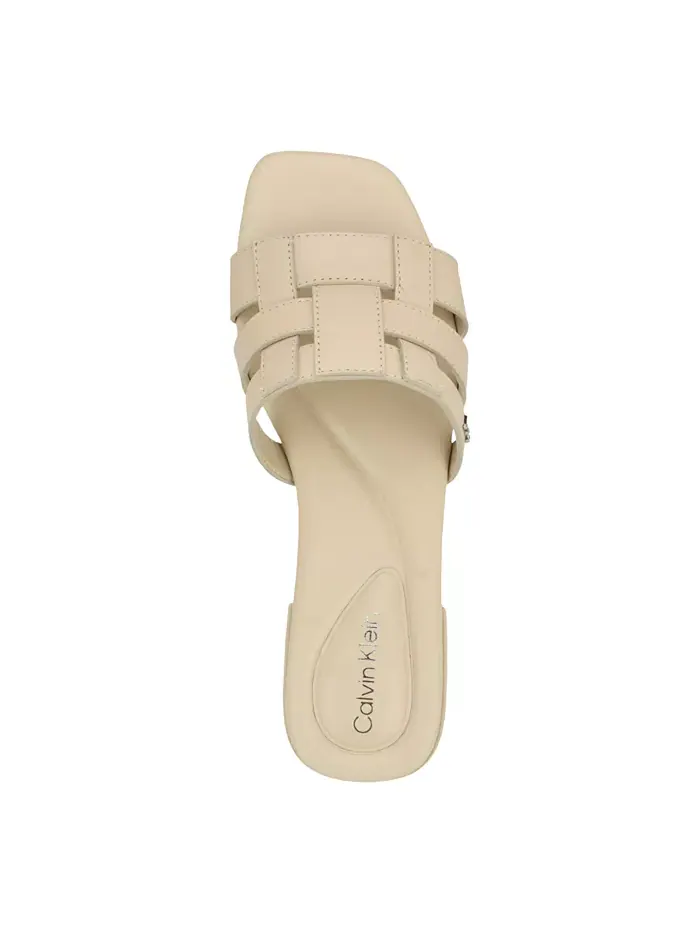 Шлепанцы женские Calvin Klein Tessie — изображение 4 из 5, слоновая кость
