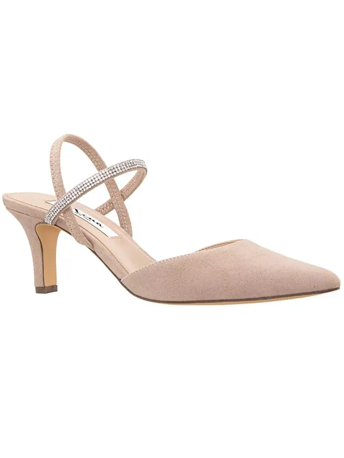 Женские вечерние туфли Billie Slingback Nina — изображение 1 из 6, бежевый