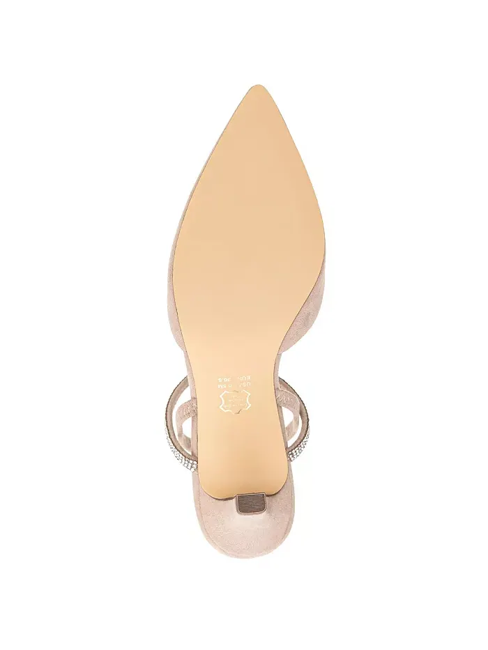 Женские вечерние туфли Billie Slingback Nina — изображение 5 из 6, бежевый