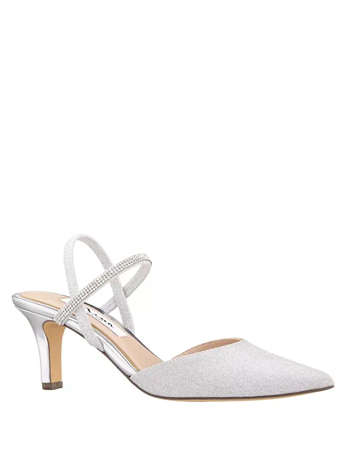 Женские вечерние туфли Billie Slingback Nina — изображение 1 из 1, темно-синий