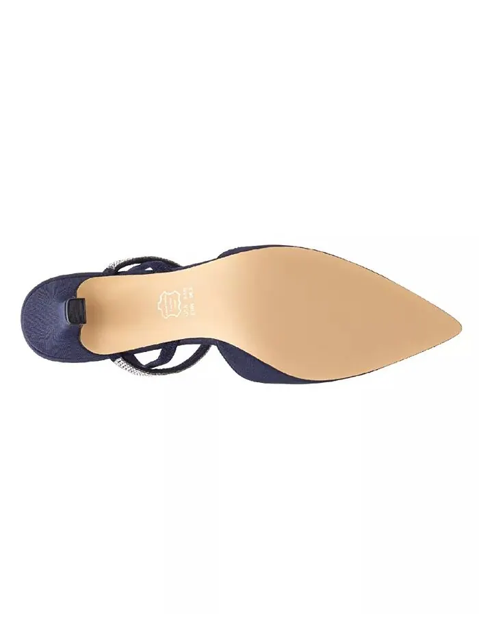 Женские вечерние туфли Billie Slingback Nina — изображение 14 из 24, платиновый