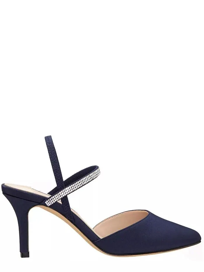 Женские вечерние туфли Billie Slingback Nina — изображение 17 из 24, платиновый