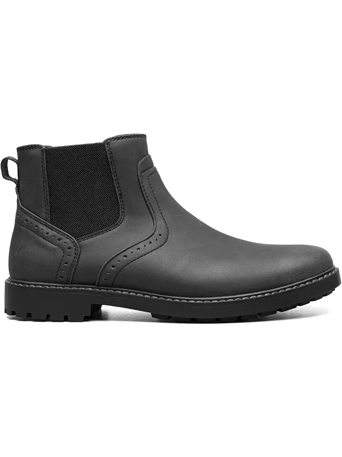 Мужские ботинки челси Delton Plain Toe Nunn Bush — изображение 4 из 7, черный