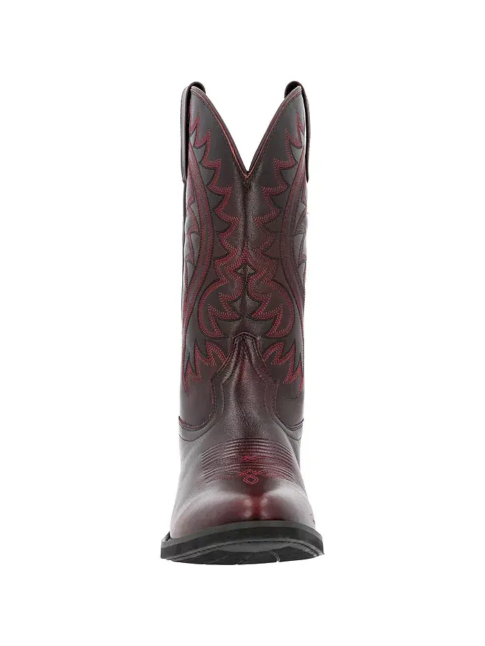 Мужские ковбойские ботинки Shyloh Burgundy Durango — изображение 2 из 7, красный
