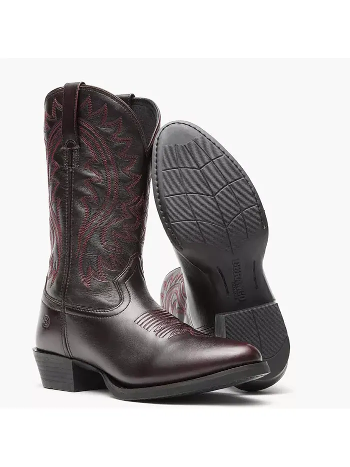 Мужские ковбойские ботинки Shyloh Burgundy Durango — изображение 3 из 7, красный