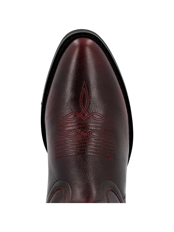 Мужские ковбойские ботинки Shyloh Burgundy Durango — изображение 5 из 7, красный