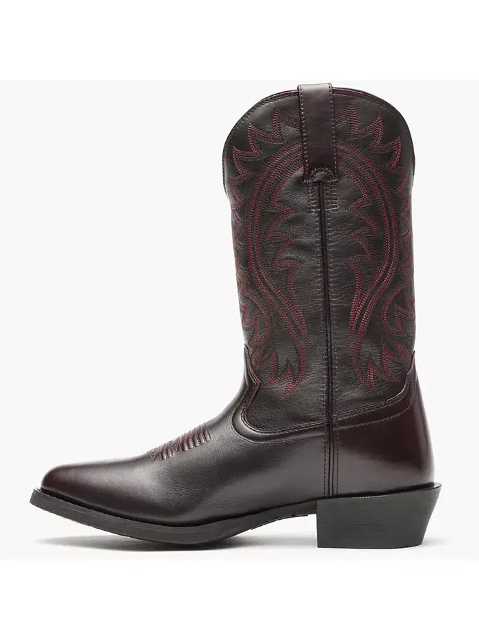 Мужские ковбойские ботинки Shyloh Burgundy Durango — изображение 7 из 7, красный