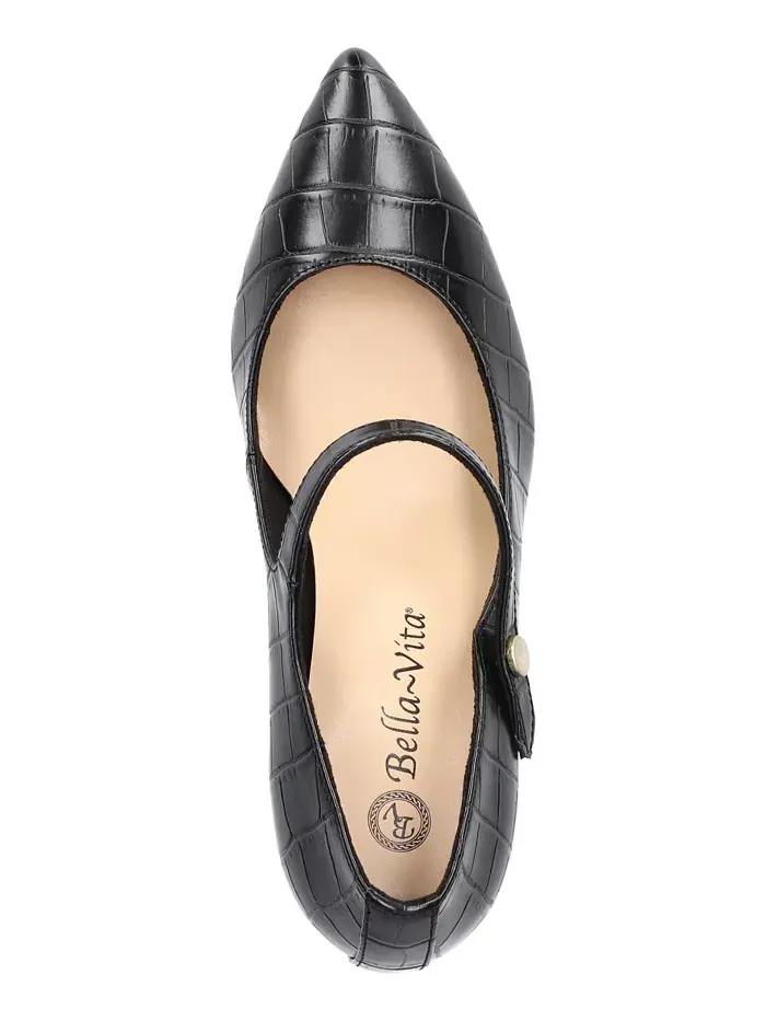 Женские балетки Lainey Slip On Bella Vita — изображение 4 из 7, черный