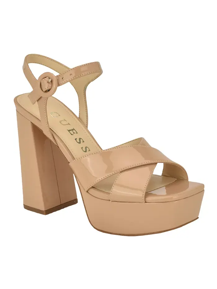Женские сандалии Vallenn на платформе с квадратным каблуком GUESS