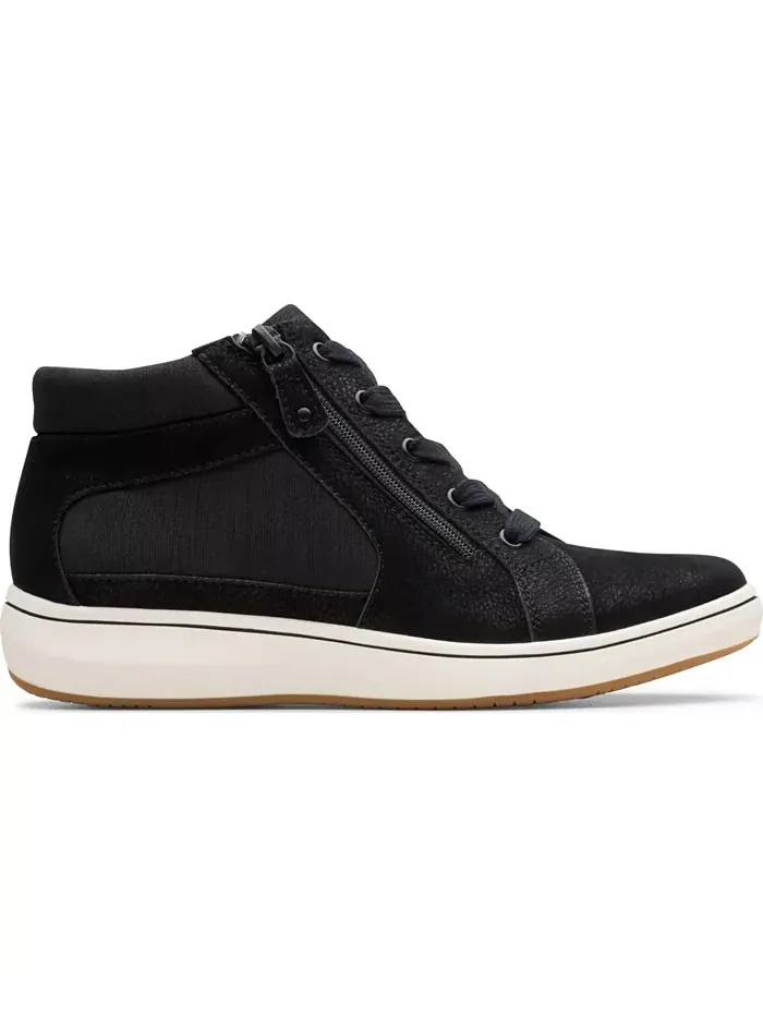 Кроссовки женские Clarks BreezeSky Rae, шнуровка — изображение 2 из 6, черный