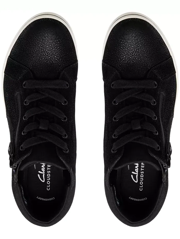 Кроссовки женские Clarks BreezeSky Rae, шнуровка — изображение 4 из 6, черный