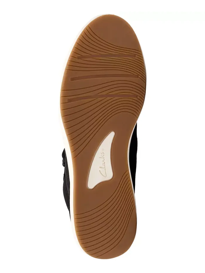 Кроссовки женские Clarks BreezeSky Rae, шнуровка — изображение 5 из 6, черный